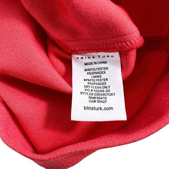 New Women’s Trina Turk Electric Dress Size 10 - Picture 7 of 8